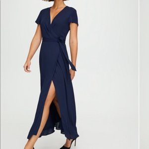 Babaton Slit Wrap Dress
